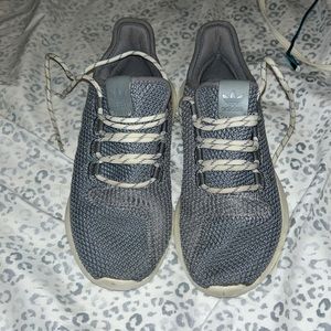 Gray adidas Tubular Shadow Sneakers - 4
